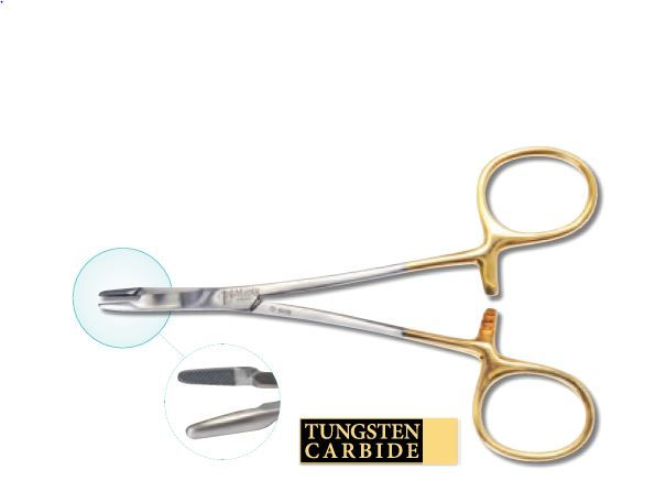 Suffocate Turbine Worthless Olsen-Hegar Needle Holders with Scissors and Tungsten-Carbide